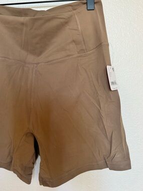 FP Movement by Free People High-Waist Brown Active Bike Shorts